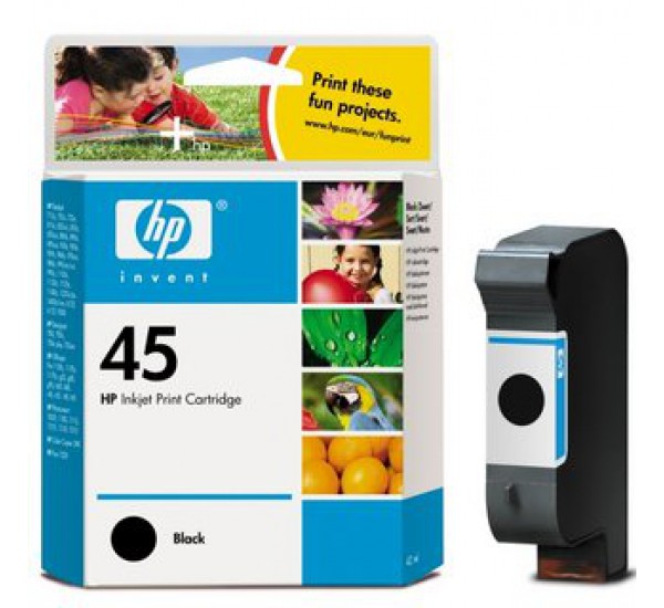 HP - Cartuccia 45 nero