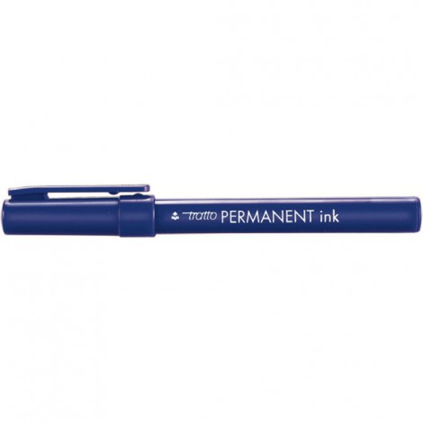Marcatore Tratto Permanent Ink - blu