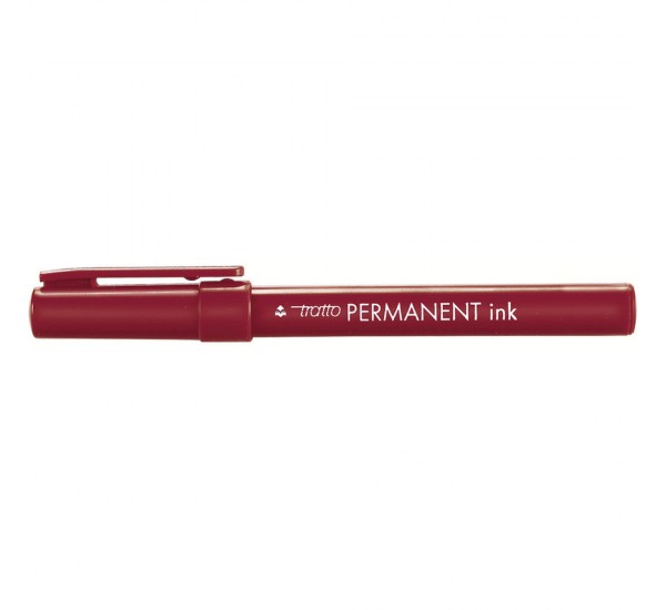 Marcatore Tratto Permanent Ink - rosso