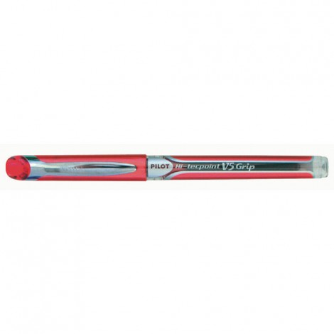 Penna Hi-Tecpoint V5 Grip - rosso
