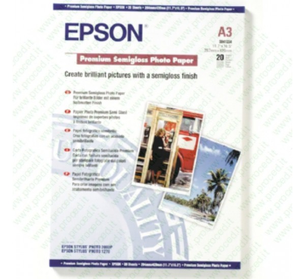 Carta fotografica Epson Premium Glossy