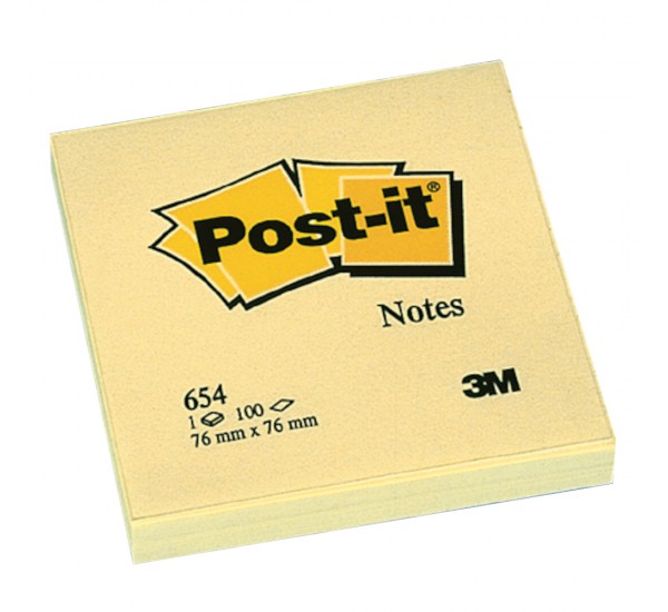Foglietti Post-it® Giallo Canary™ - 76x76 mm