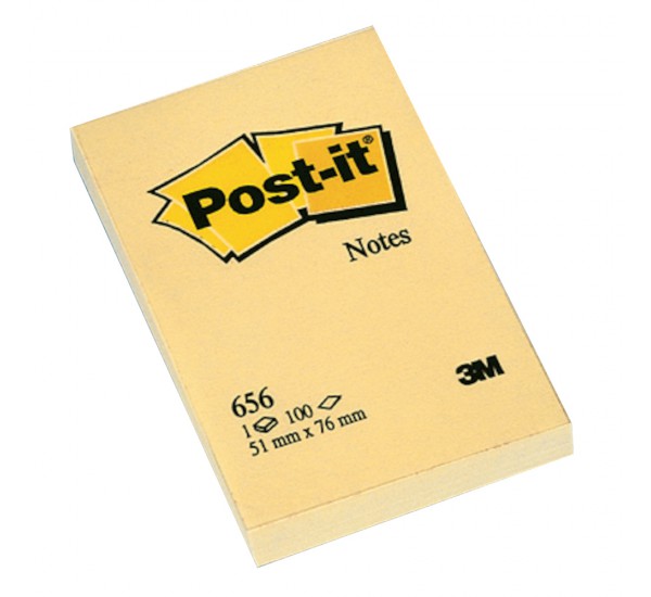 Foglietti Post-it® Giallo Canary™ - 51x76 mm