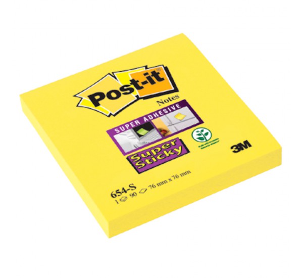Foglietti Post-it® Super Sticky Giallo oro