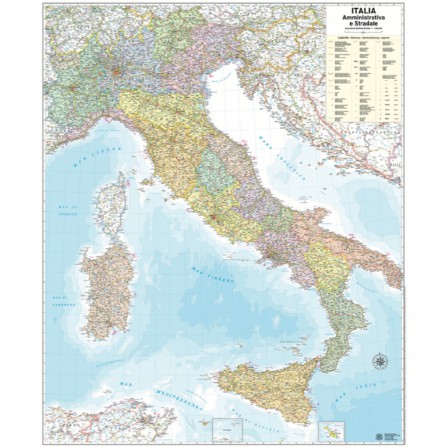 Carte geografiche da parete - Italia