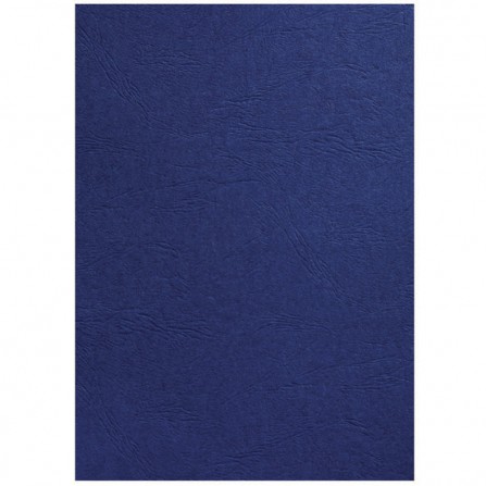 Copertina in cartoncino goffrato - Blu