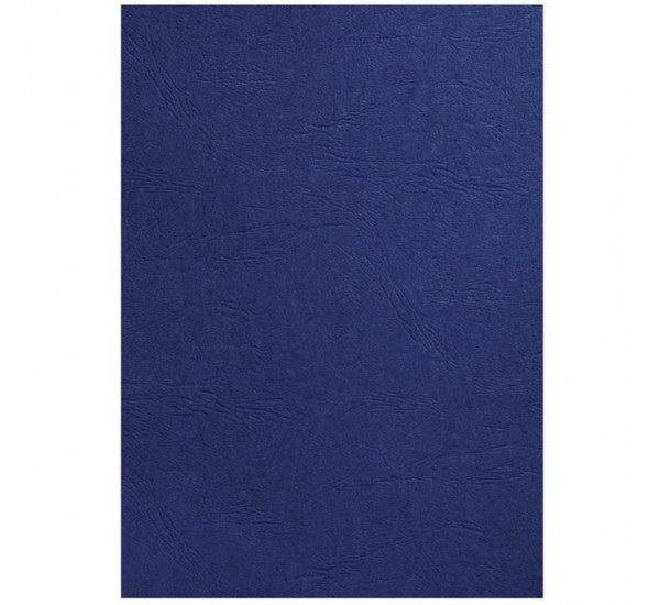 Copertina in cartoncino goffrato - Blu