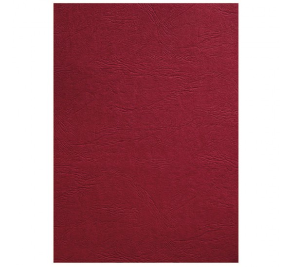 Copertina in cartoncino goffrato - Rosso