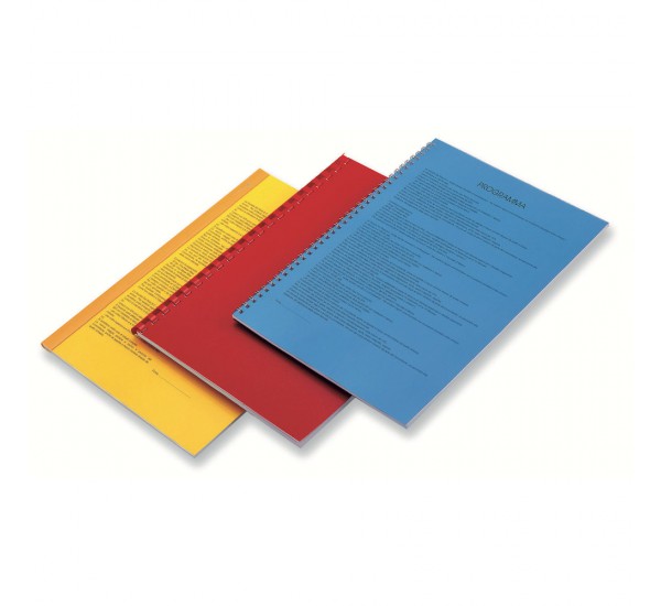 Copertine in PVC trasparenti e colorate - Azzurro
