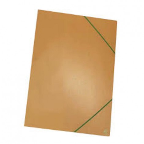 Cartella in cartoncino ecologico con elastico e lembi - 50x70