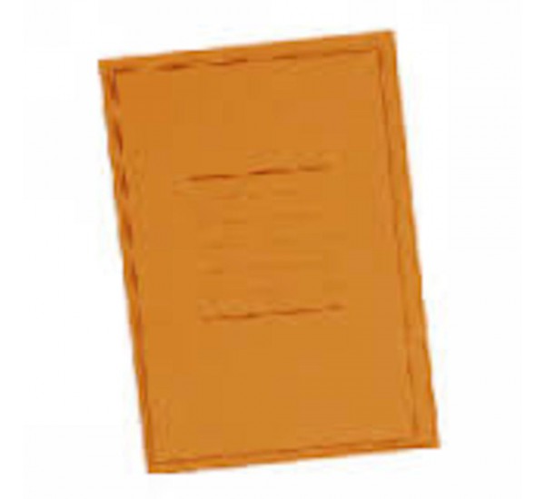 Cartellina cartoncino senza lembi Manilla con stampa - Arancio