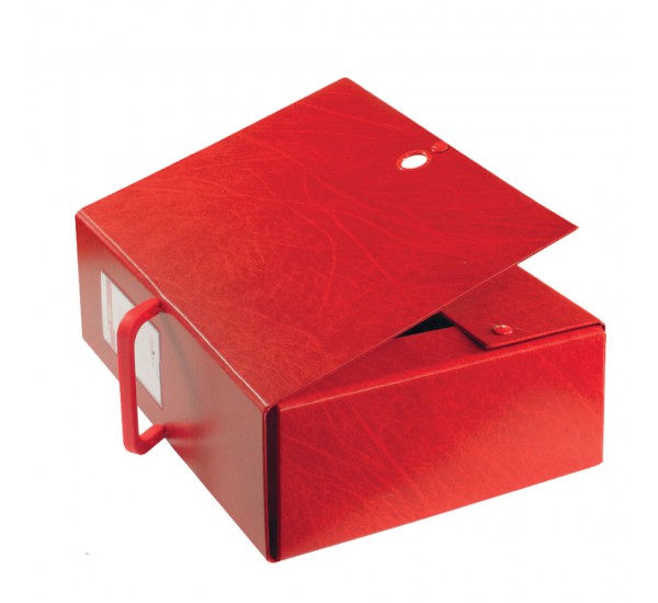 Scatole archivio BIG - Dorso 12 cm. rosso