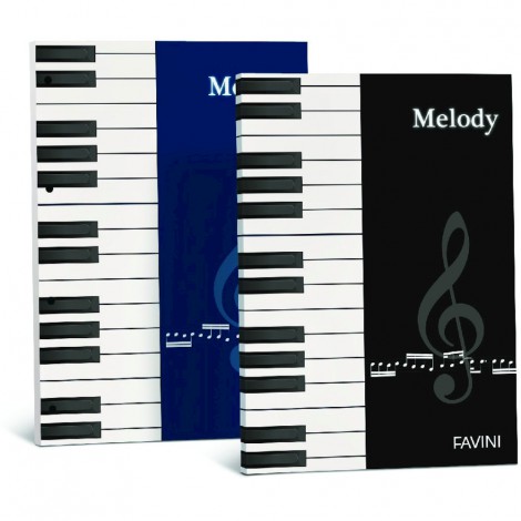 Quaderno musica Melody