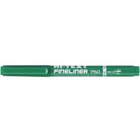 Pennarello Fineliner Hi-text 750 - Verde